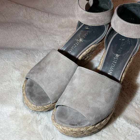 Stuart Weitzman Sohojute Platform Wedge Sandals - Picture 3 of 8